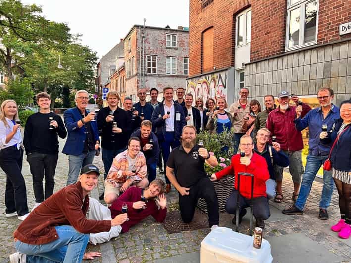 Aarhus Craft BeerWalk - Where you start and how the walk flows through Aarhus