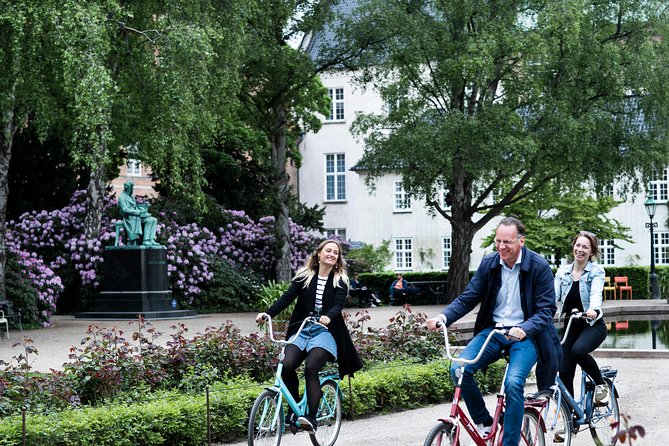 Bike Tour Copenhagen. Private Guide, Concierge Service, Small Grp - Gefion Fountain, Kastellet views, and the Little Mermaid stories