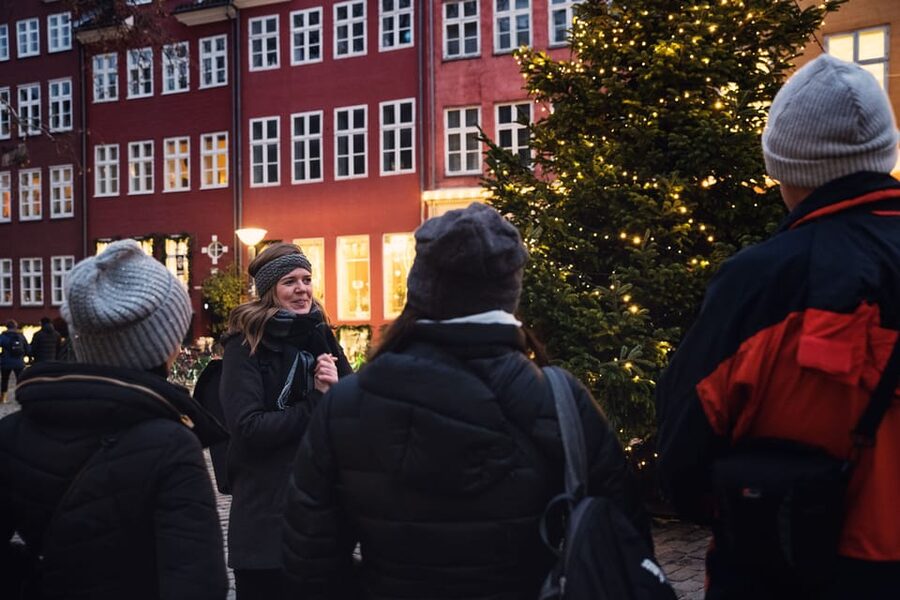 Copenhagen: Christmas Walking Tour with Treats and Drinks - Following The Lights, Then Hearing The Meaning Behind Danish Traditions
