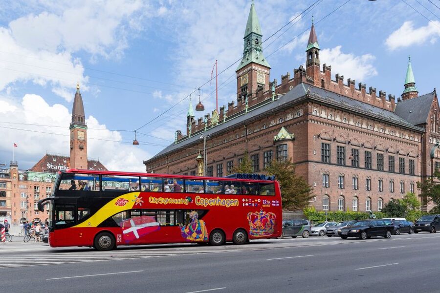 Copenhagen: City Sightseeing Hop-On Hop-Off Bus Tour - Colourful Copenhagen Route: Christianshavn, Christiania, Opera, and Street Food