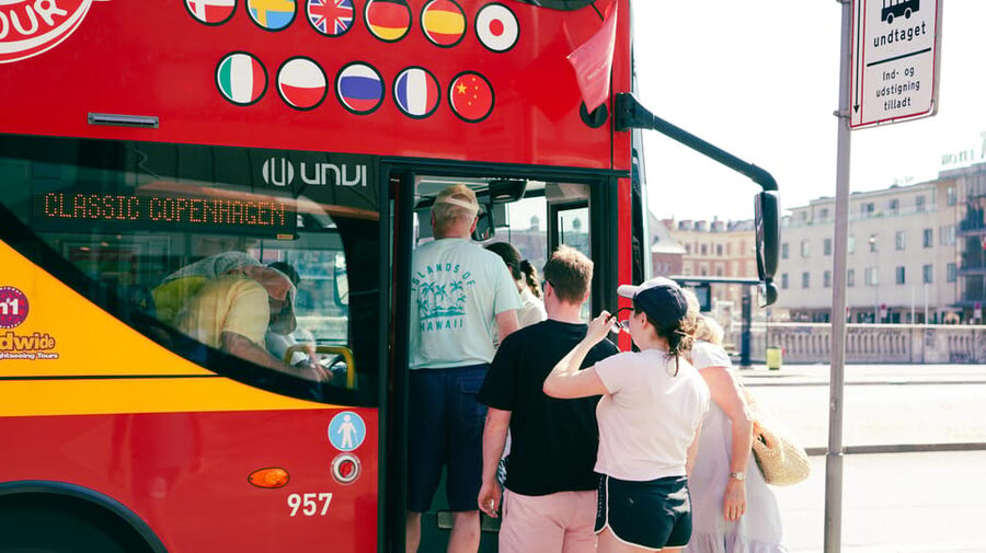 Copenhagen: City Sightseeing Hop-On Hop-Off Bus Tour - Audio Guide, Headphones, and Onboard Comfort in Copenhagen’s Cold