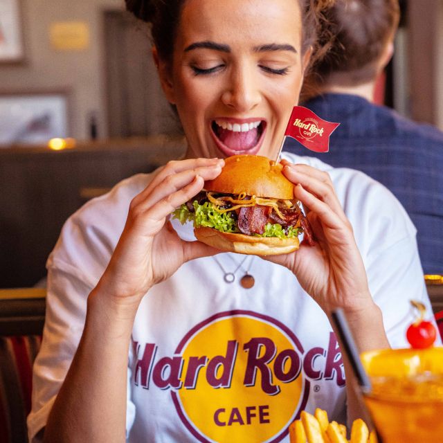 Copenhagen: Hard Rock Cafe with Set Menu for Lunch or Dinner - Inside the café: music memorabilia and the feeling of being looked after