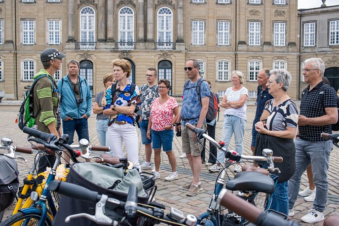Copenhagen Highlights 3 Hour Bike Tour with local Guide - Radhuspladsen and the Tivoli view, the quick orientation stop