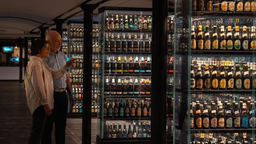 Copenhagen: Home of Carlsberg Experience Entry Ticket - The 22,000 beer bottles, plus the quiet sculpture garden reset