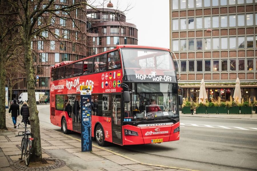 Copenhagen: Hop-On Hop-Off Bus Tour with Boat Tour Option - Comfort and onboard perks: Wi-Fi and recorded audio done the practical way