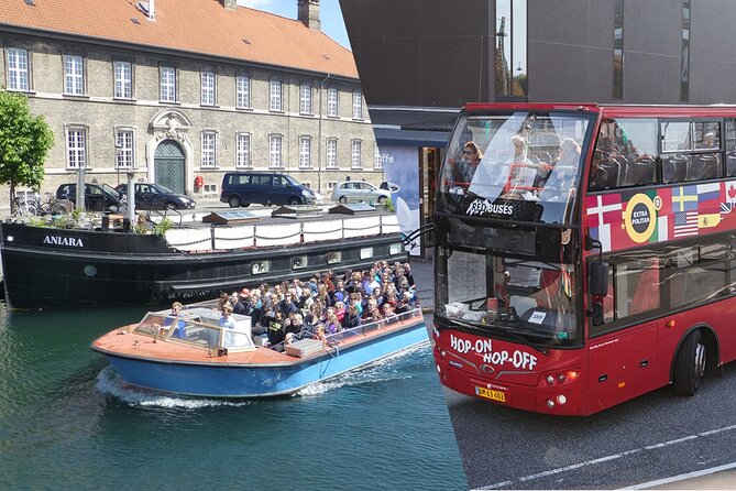 Copenhagen Hop-on Hop-Off Bus with Boat Option - Getting On at Copenhagen Central Station Without Losing Time