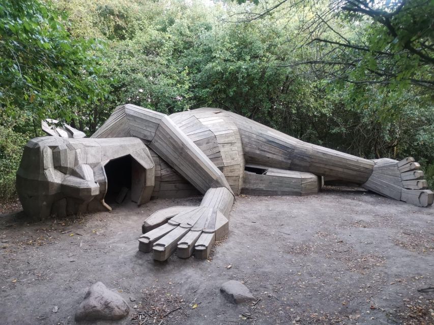 Copenhagen: The Six Forgotten Giants Hunt and Nature Walk - Sleeping Louis, Hilltop Trine, and Oscar Under The Bridge