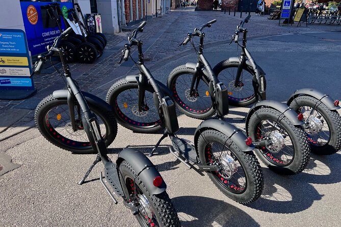 E-Scooter "Stand Up Kick Bike" 2 Hour Guided Copenhagen Tour - Step-up Copenhagen kick bikes: why this works for a first visit
