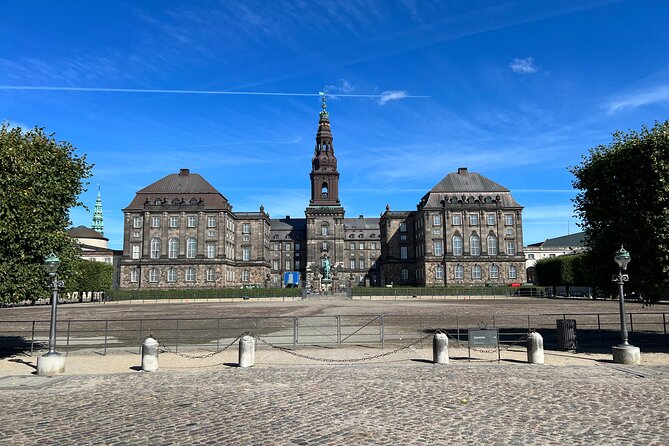 E-Scooter "Stand Up Kick Bike" 2 Hour Guided Copenhagen Tour - Amalienborg Palace: royal buildings that look made for photos