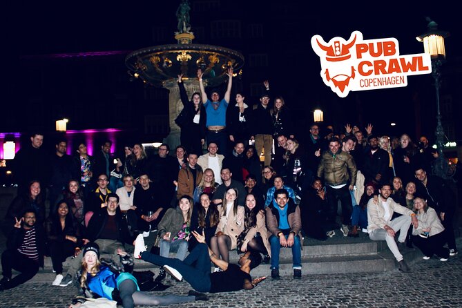 Party Pub Crawl Copenhagen - What You Get in 4 Hours: Five Stops and a Drink Deal