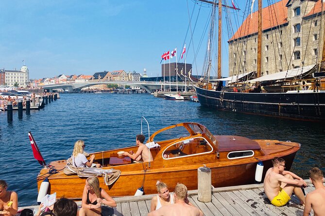 Private Copenhagen Boat cruise in Scandinavian mahogany boat - Queens Castle, the Opera, and the playhouse from a designer’s angle