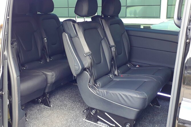 Private transfer Copenhagen airport, Port to or from the city - What you ride: sedans, Mercedes-style minivans, and Tesla or VW options