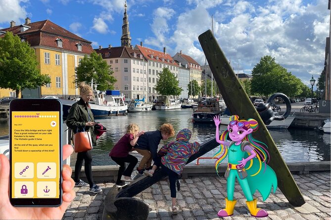 Self-guided Treasure Hunt Tour in Copenhagen - Build a Spaceship - Self-guided means your pace, your questions, your breaks