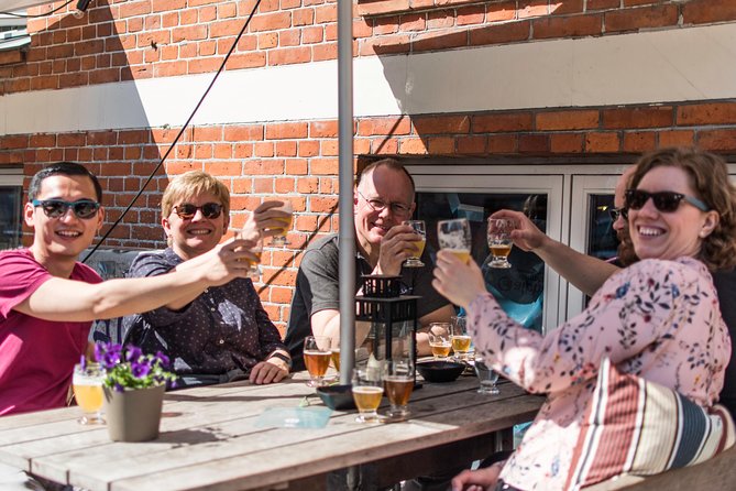 The Copenhagen Culinary Experience Food Tour - The Organic Hot Dog Near the Round Tower