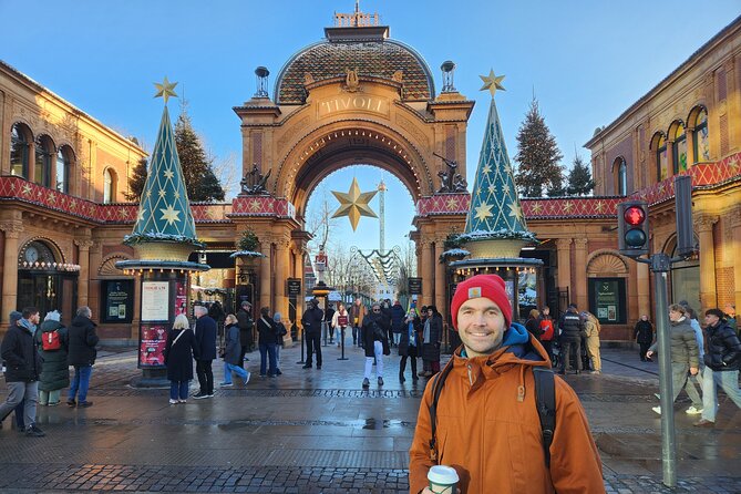 Walk & Canal Tour: Copenhagen Highlights + Changing of the Guards - Old Stock Exchange dragon-roof pass, then Opera House and Nyhavn